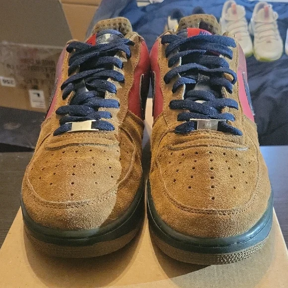 Nike Air Force 1 Low Rare "New Six Vince Carter" (2007) M10.5/W12 EUC - Picture 4 of 10